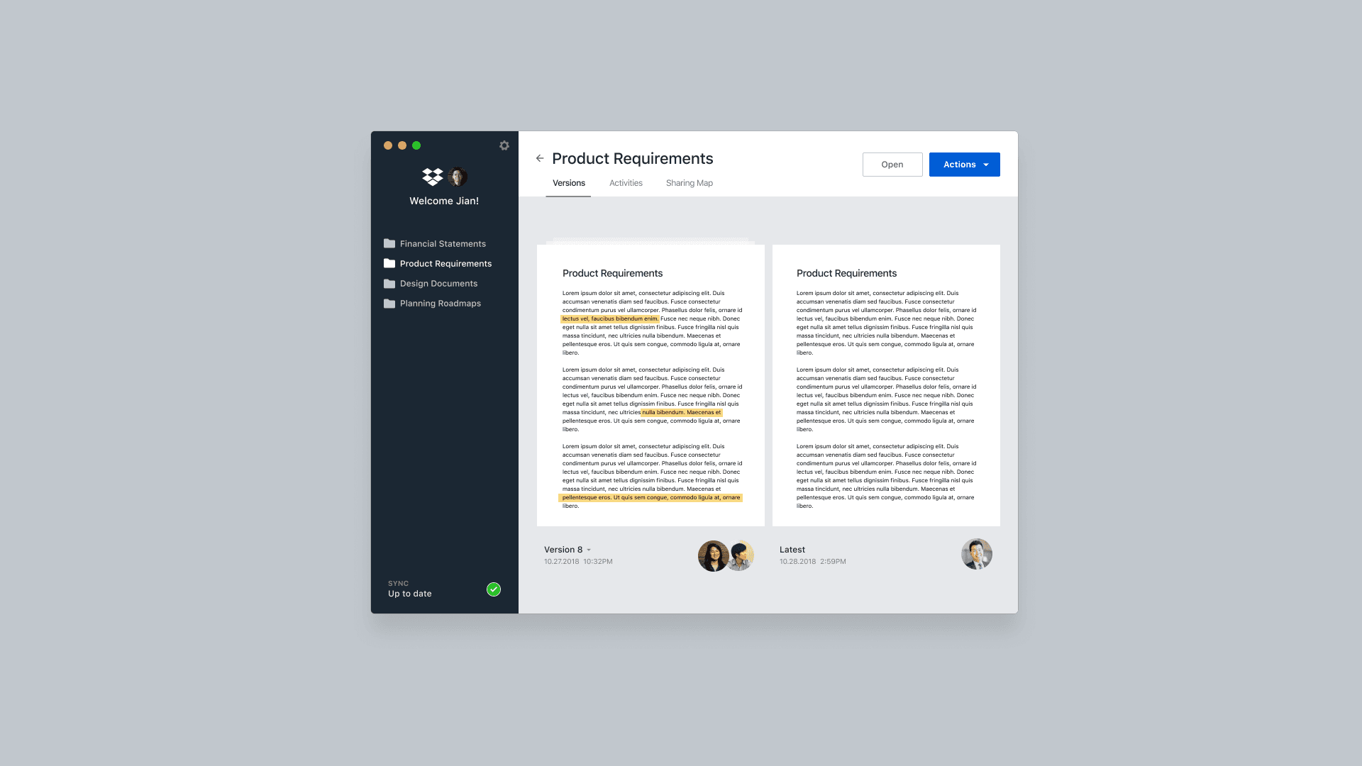 Dropbox Sync Engine - Jian Adornado