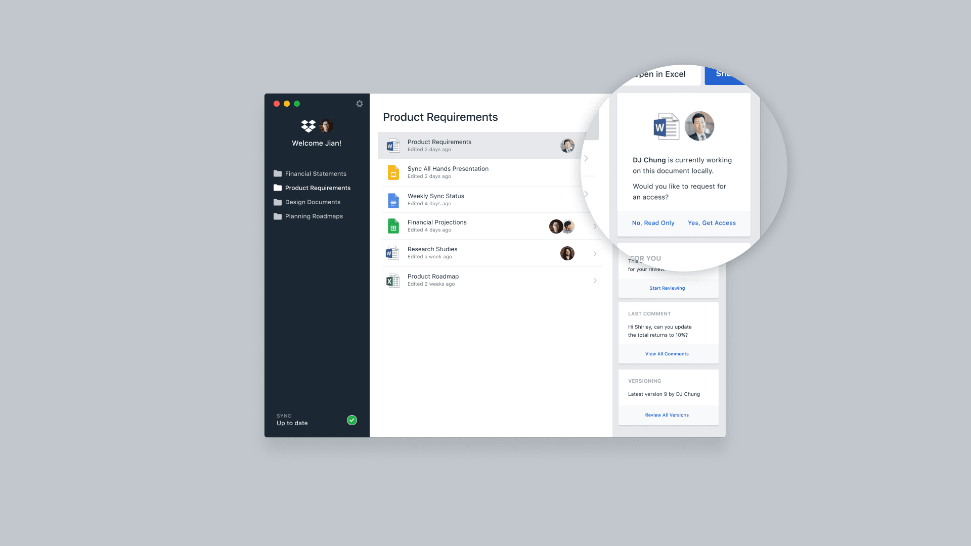 Dropbox Sync Engine - Jian Adornado