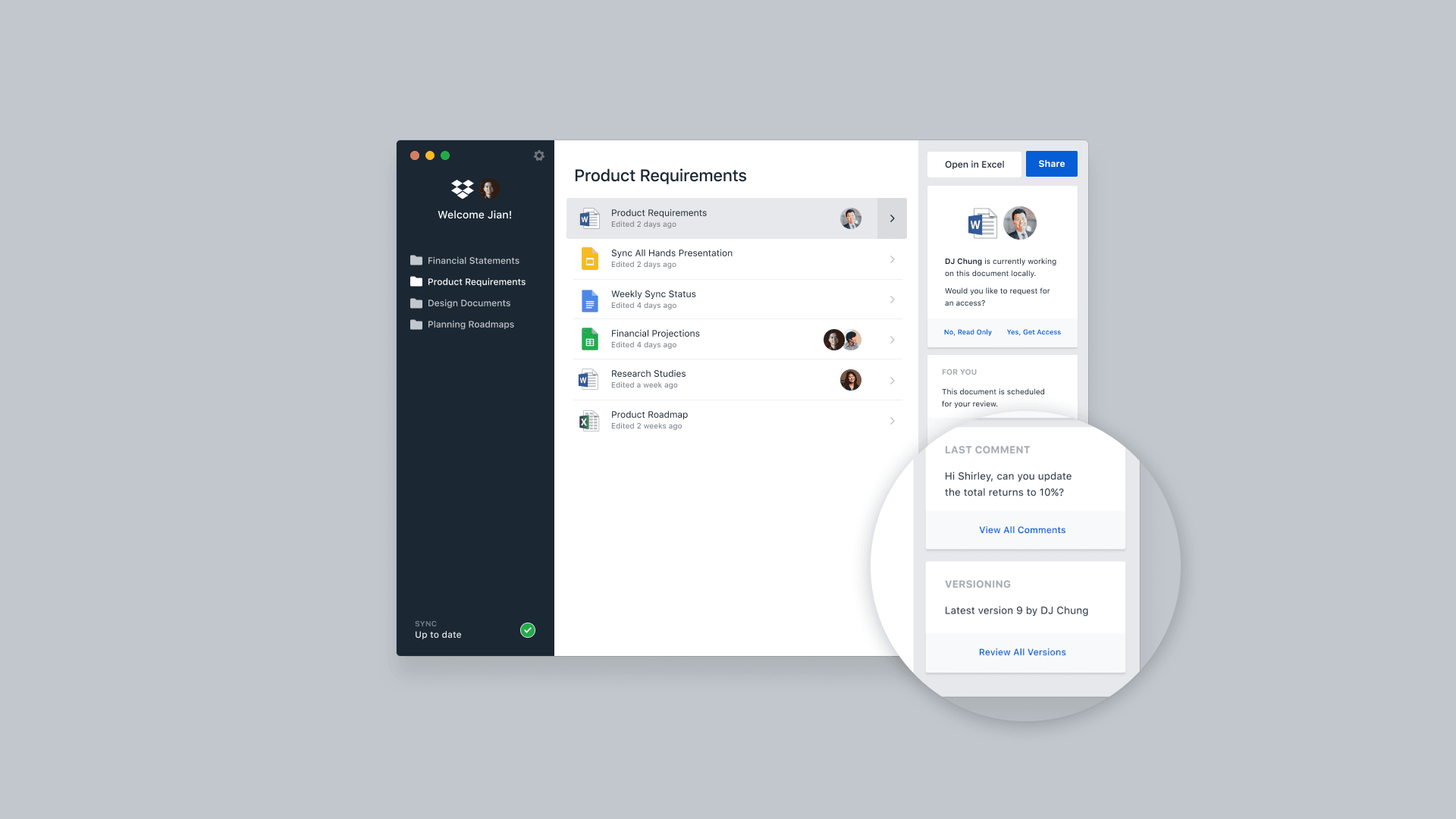 Dropbox Sync Engine - Jian Adornado