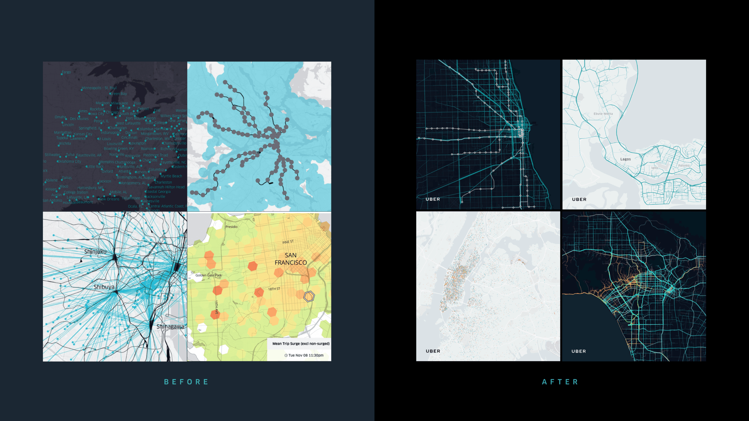 Uber Map Visualizations - Jian Adornado